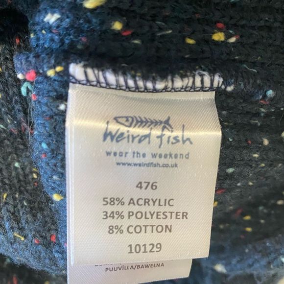 𝅺roskilde Funnel Neck Knit by WeirdFish size 12Uk fits US 10 - Picture 7 of 7